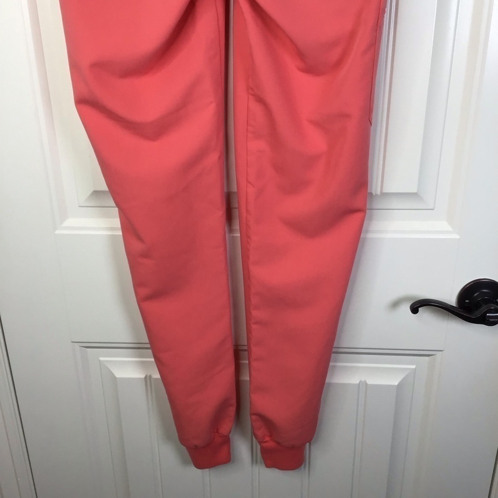 Figs Zamora Jogger Scrub Pants in Hot Coral Size XXS/T. - Picture 7 of 11